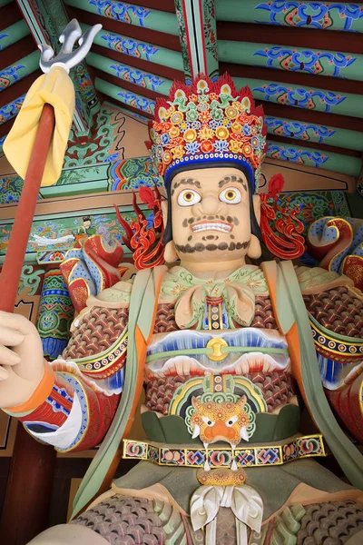 Busan South Korea 2017 Beomeosa Temple Interior Famous Buddhist Temple — Stock Photo, Image