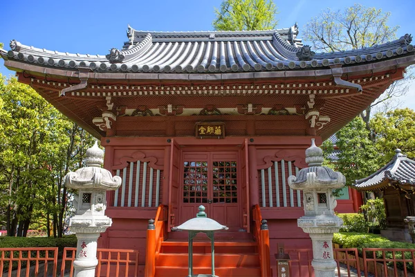 Tokyo Japan 2017 Asakusa Kannon Tempelanlage Kleiner Yakushido Hallentempel Dies — Stockfoto