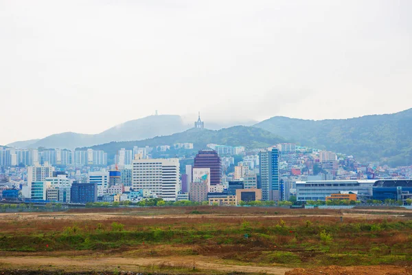 Busan Coreia Sul 2017 Maior Porto Coreano Todos Lados Cidade — Fotografia de Stock