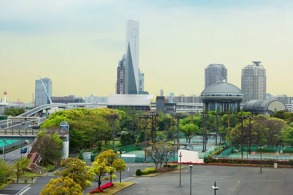 Японії Токіо 2017 Року Odaiba Острів Архітектури Odaiba Центр Відпочинку — стокове фото