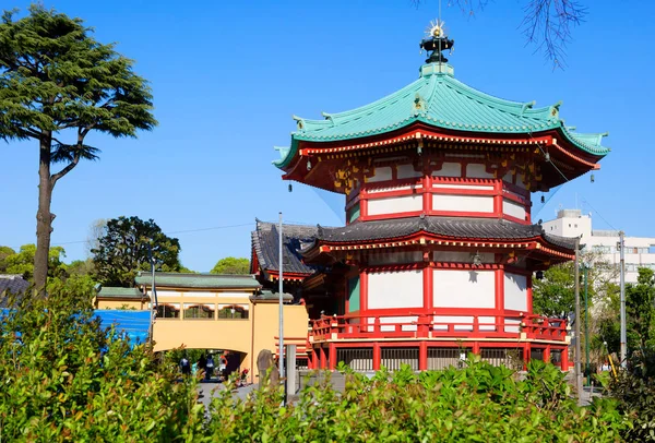 Japan Tokyo 2017 Bentendo Temple Xvii Ueno Park Большинство Японцев — стоковое фото