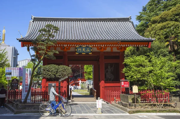 Tokyo Japan 2017 Asakusa Храм Сенсо Джи Восточные Ворота Сенсо — стоковое фото