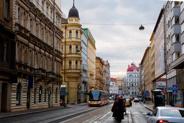 プラハ チェコ共和国 2017 プラハプラハの通りにヨーロッパで最も顕著な首都の一つであります — ストック写真