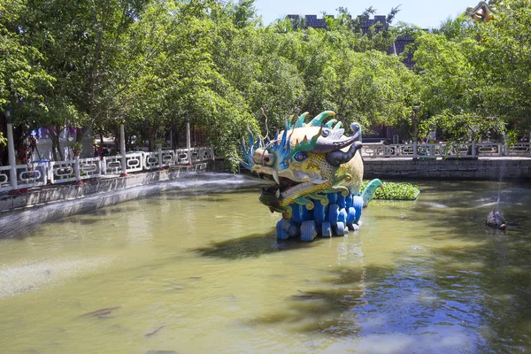 Chi Minh City Vietnam 2014 Fountain Suoi Tien Amusement Park — Stock Photo, Image