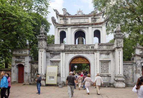 Hanoi Vietnam 2014 Templo Literatura Templo Literatura Templo Confuciano Hanoi —  Fotos de Stock