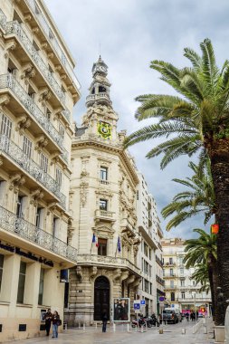 Toulon, Fransa, 11/30/2013, kentsel peyzaj. Toulon Akdeniz kıyısında Fransa'nın güney güzel bir şehirdir.