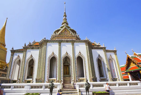 Bangkok Thaiföld 2014 Vihan Yod Építési Területén Királyi Palota Vihan — Stock Fotó