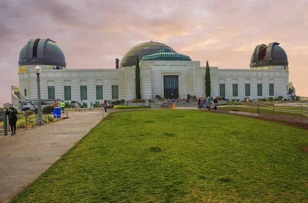 Los Angeles Usa 2016 Osservatorio Griffith Osservatorio Trova Sul Pendio — Foto Stock