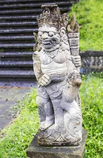 Bali Indonesia 2018 Escultura Del Protector Del Templo Pura Besakih — Foto de Stock