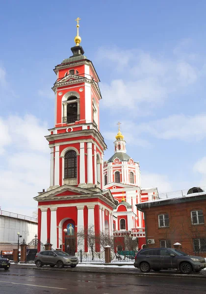 Moscú Rusia 2013 Iglesia Ascensión Esta Una Iglesia Ortodoxa Año — Foto de Stock