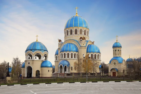 Moskou Rusland 2013 Heilige Drievuldigheidskerk Orthodoxe Kerk Het Zuiden Van — Stockfoto