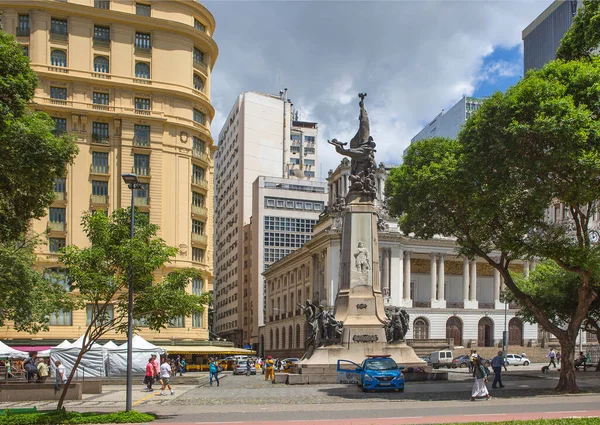 Río Janeiro Brasil 2020 Monumento Floriano Peixoto Monumento Floriano Peixoto — Foto de Stock