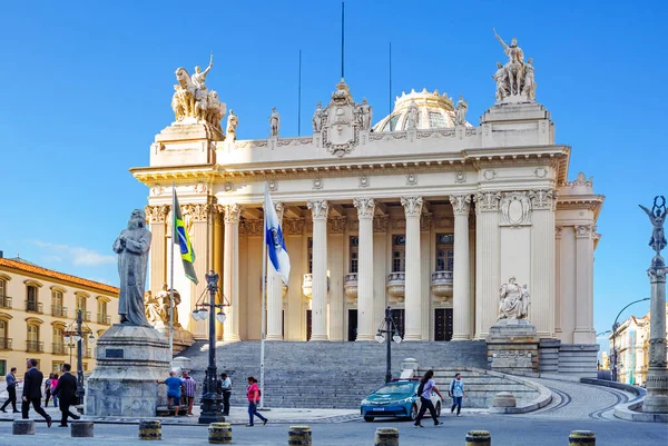 Rio Janeiro Brazilië 2020 Paleis Tiradentis Bouw Van Het Nationaal — Stockfoto