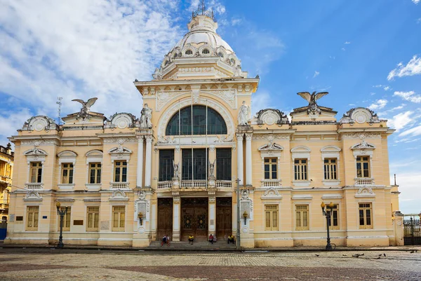 Salvador Brazilië Salvador Brazilië 2020 Rio Branco Palace Het Rio — Stockfoto