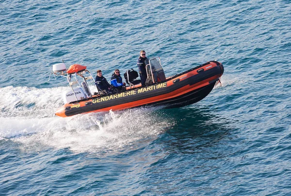 マルセイユ フランス 2020年3月19日 海兵隊のボート マルセイユはフランス南部の海の門である 海兵隊は街の沿岸警備隊だ — ストック写真