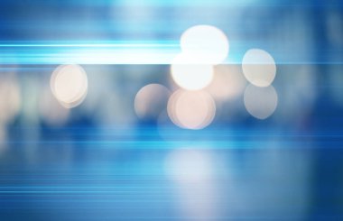 mavi teknoloji ışık hızının soyut hareket arkaplanı