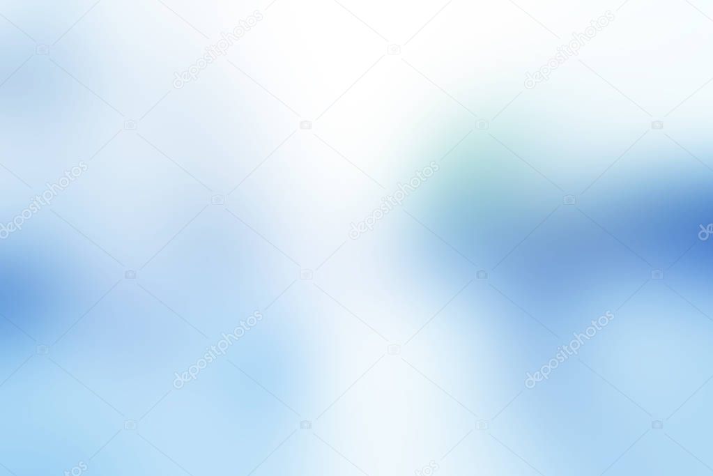 blue abstract background, gradient smooth blurred texture