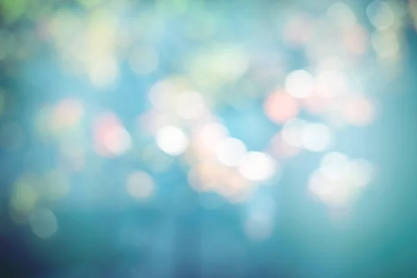 Blauw Licht Feestelijke Achtergrond Abstracte Vakantie Twinkled Lichte Achtergrond Met — Stockfoto