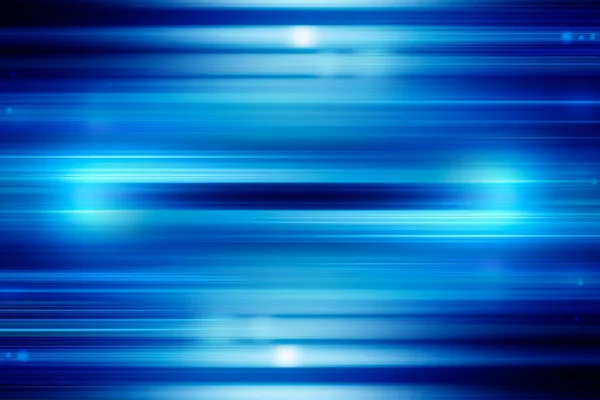 Tecnología Azul Movimiento Abstracto Fondo Luz Velocidad — Foto de Stock