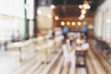 Restoran arka plan, tonlu görüntü bulanıklık