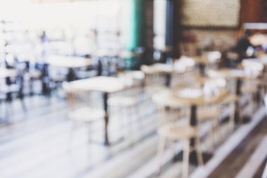 Modern kafe restoran tablonun arka plan bulanık bulanıklık bokeh lights.l eisure yaşam tarzı ile arka plan.