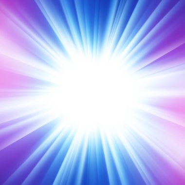 Patlamalı mavi renk tasarımı.