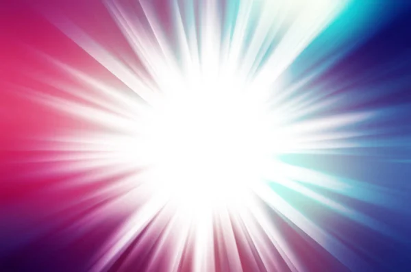 カラフルな深い輝きスター バースト フレア爆発透過光効果. — ストック写真