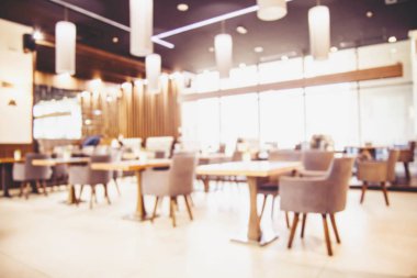 Modern restoranın bulanıklık arka plan 
