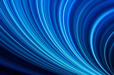 mavi teknoloji ışık hızının soyut hareket arkaplanı