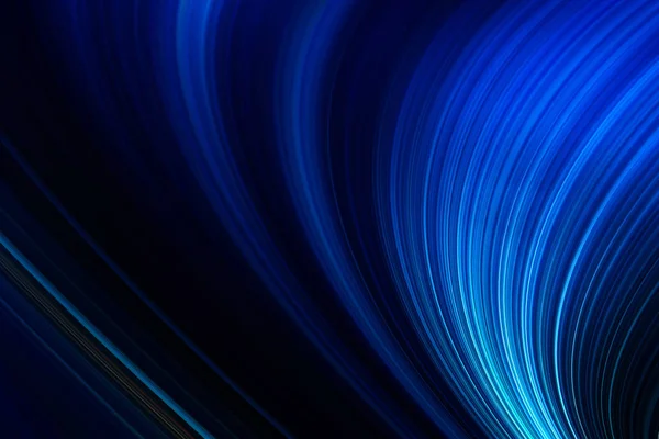 Tecnología azul movimiento abstracto fondo de la luz de velocidad — Foto de Stock