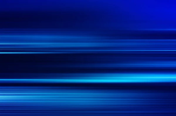 Imagem gerada digitalmente de luz azul e listras se movendo rapidamente — Fotografia de Stock