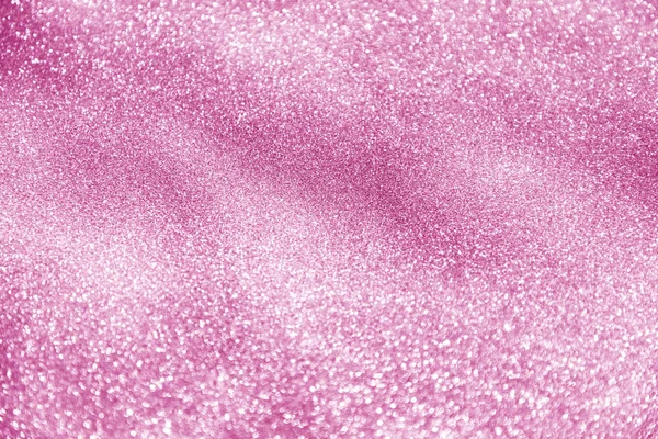 Festlich Glitzernde Weihnachtsbeleuchtung Verschwommener Abstrakter Rosa Hintergrund — Stockfoto