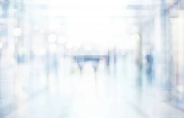 Abstract Defocused Blurred Technology Space Background Empty Business Corridor Shopping — Stock Photo, Image