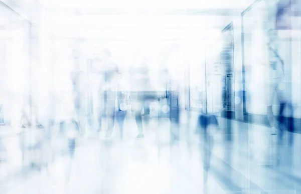 Abstrakte Defokussierte Unscharfe Technologie Raum Hintergrund Leere Geschäftskorridore Oder Einkaufszentren — Stockfoto