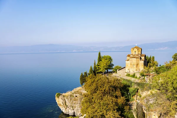 Church John Theologian Kaneo Ohrid Macedonia — Stock Photo, Image