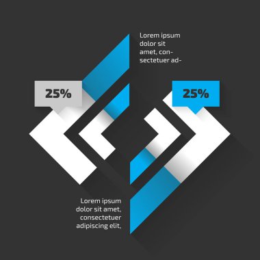 Rhombus vektör grafik