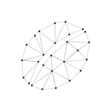 Anahat vektör kahve çekirdeği