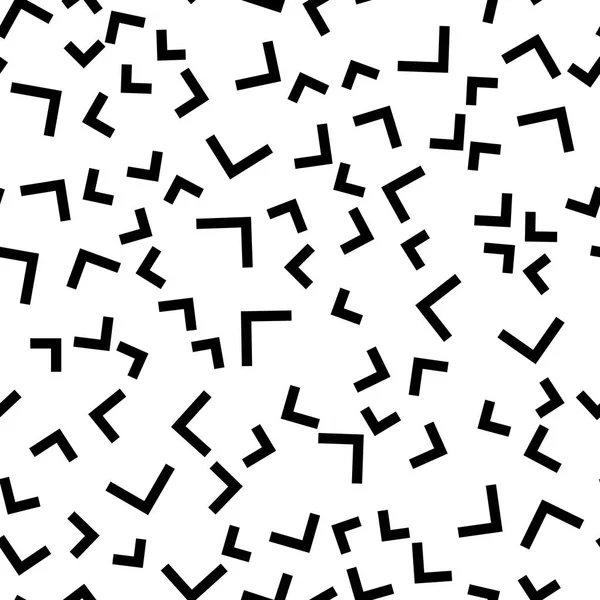 Абстрактные формы векторные бесшовные узоры на белом — стоковый вектор