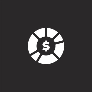 grafik simgesi. Web sitesi tasarımı ve mobil, uygulama geliştirme için doldurulmuş grafik simgesi. siyah arka plan da yalıtılmış dolu yönetim koleksiyonundan grafik simgesi.
