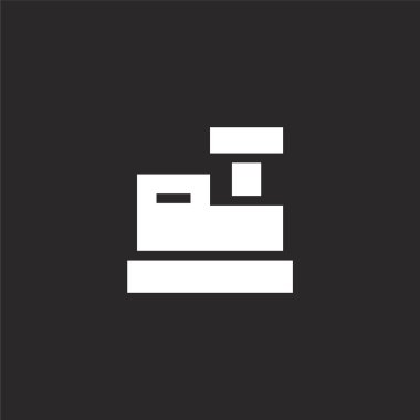 simgeyi kaydedin. Web sitesi tasarımı ve mobil, uygulama geliştirme için doldurulmuş kayıt simgesi. siyah arka plan üzerinde yalıtılmış dolu pazarlama koleksiyonundan kayıt simgesi.