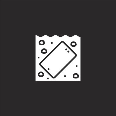 mobil simge. Web sitesi tasarımı ve mobil, uygulama geliştirme için doldurulmuş mobil simgesi. siyah arka plan üzerinde yalıtılmış dolu mobil teknoloji koleksiyonundan mobil simge.