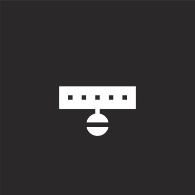 yaka simgesi. Web sitesi tasarımı ve mobil, uygulama geliştirme için dolu yaka simgesi. siyah arka plan üzerinde izole dolu evcil hayvan koleksiyonundan yaka simgesi.