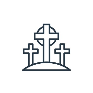 çapraz vektör simgesi. Düzenlenebilir inme. Web ve mobil uygulamalarda kullanmak için çapraz doğrusal sembol, logo, yazdırma ortamı. İnce çizgili çizim. Vektör izole çizimi.