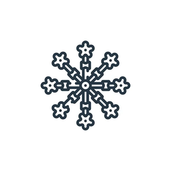 Ikona Vektoru Květiny Květinově Upravitelný Úder Lineární Symbol Květin Pro — Stockový vektor