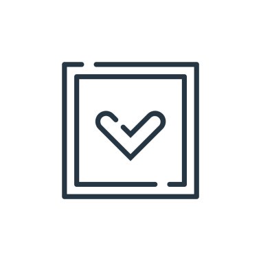 vektör simgesini indir. İnme inebilir. İnternet ve mobil uygulamalarda, logoda, yazıcı ortamında kullanmak için doğrusal simgeyi indir. İnce çizgili çizim. Vektör izole çizimi.