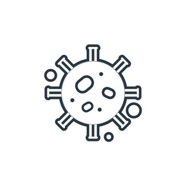 Ateş vektör ikonu. Ateş düzeltilebilir inme. İnternet ve mobil uygulamalarda kullanım için humma lineer sembolü, logo, yazdırma medyası. İnce çizgili çizim. Vektör izole çizimi.