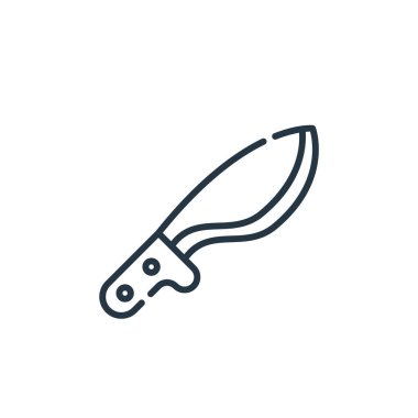 pala vektör simgesi. Düzenlenebilir pala darbesi. pala doğrusal sembolü web ve mobil uygulamalarda, logoda, yazdırma ortamında kullanılır. İnce çizgili çizim. Vektör izole çizimi.