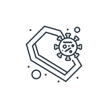 Tabut vektör simgesi. Tabut düzenlenebilir felç. Tabut lineer sembolü web ve mobil uygulamalarda, logoda, yazılı medyada kullanılıyor. İnce çizgili çizim. Vektör izole çizimi.