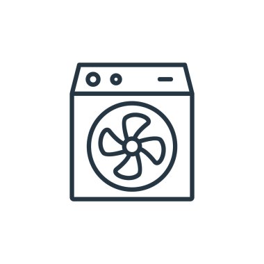 Oda vektör simgesi. oda düzenlenebilir felç. oda lineer sembolü web ve mobil uygulamalarda kullanım için, logo, yazdırma medyası. İnce çizgili çizim. Vektör izole çizimi.