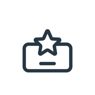 Vektör simgesini gözden geçir. İnme gözden geçirilebilir. Web ve mobil uygulamalarda kullanmak için doğrusal sembolü gözden geçir, logo, yazdırma ortamı. İnce çizgili çizim. Vektör izole çizimi.